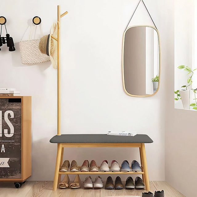 Mosier Hall Tree w/ Bench and Shoe Storage - My Sweet Home Furniture (Queens, NY)