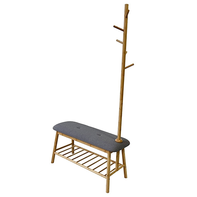 Mosier Hall Tree w/ Bench and Shoe Storage - My Sweet Home Furniture (Queens, NY)