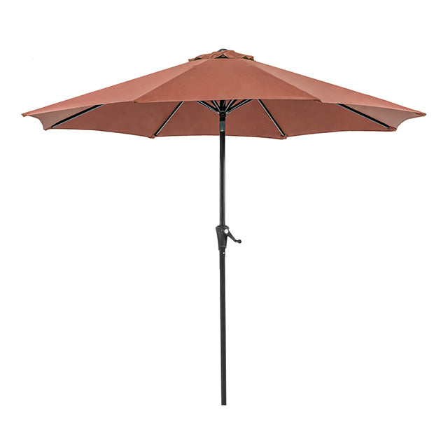 Tano 9' Outdoor Umbrella + 21" Round Base - My Sweet Home Furniture (Queens, NY)
