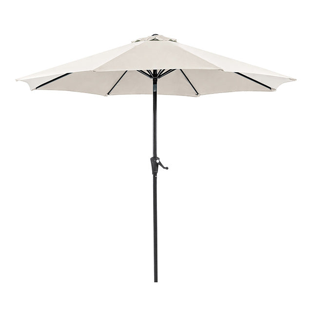 Tano 9' Outdoor Umbrella + 21" Round Base - My Sweet Home Furniture (Queens, NY)