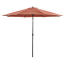Mora 11' Outdoor Umbrella + 21" Round Base