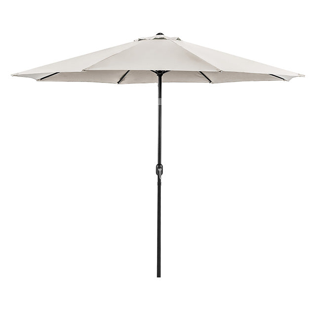 Mora 11' Outdoor Umbrella + 21" Round Base - My Sweet Home Furniture (Queens, NY)