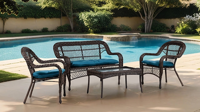 Oliveri Wicker Stacking Chair - 2Pc/Stack - My Sweet Home Furniture (Queens, NY)