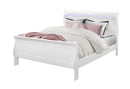 CHARLIE WHITE QUEEN BED WITH LED, DRESSER, MIRROR AND NIGTHSTAND - My Sweet Home Furniture (Queens, NY)