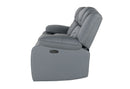 U7069 GREY 10 PWR CON REC LOVESEAT WITH LED AND IMMERSIVE SOUND - My Sweet Home Furniture (Queens, NY)