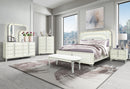 LYRA BEIGE NIGHTSTAND WITH USB - My Sweet Home Furniture (Queens, NY)