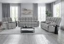 U6000 SMOKE RECLINING SOFA/CONSOLE RECLINING LOVESEAT/GLIDER RECLINER - My Sweet Home Furniture (Queens, NY)