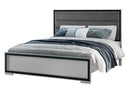 AMELIA GREY/BLACK KING BED, DRESSER, MIRROR, NIGHTSTAND - My Sweet Home Furniture (Queens, NY)