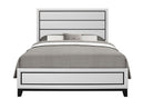 KATE WHITE QUEEN BED, DRESSER, MIRROR, NIGHTSTAND