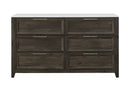 MARIAH DARK BROWN DRESSER - My Sweet Home Furniture (Queens, NY)