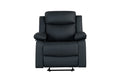 U6026 Pu 72A Glider Recliner with LED
