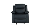 U6026 Pu 72A Glider Recliner with LED