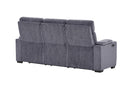U1895 GREY P2 RECLINING SOFA WITH IS AND LED