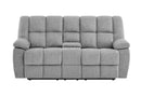 U6000 SMOKE CONSOLE RECLINING LOVESEAT - My Sweet Home Furniture (Queens, NY)
