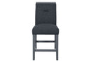 MONACO DARK GREY BAR TABLE AND 6 MONACO DARK GREY BAR STOOLS - My Sweet Home Furniture (Queens, NY)