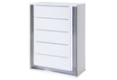Ylime Smooth White Chest with LED