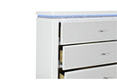 ALINA WHITE DRESSER WITH LED - My Sweet Home Furniture (Queens, NY)