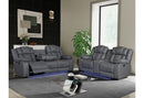 U7068/U7069 GREY 10 PWR REC SOFA/PWR CRLS W/LED & IMMERSE SPEAKERS - My Sweet Home Furniture (Queens, NY)