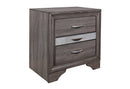 SEVILLE GREY NIGHTSTAND - My Sweet Home Furniture (Queens, NY)