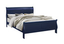 CHARLIE BLUE KING BED WITH LED, DRESSER, MIRROR, NIGHTSTAND - My Sweet Home Furniture (Queens, NY)