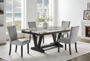 D1319DT BLK/WHT AND 6 D1319DC LT GREY - My Sweet Home Furniture (Queens, NY)