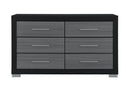EMMA BLACK/GREY DRESSER - My Sweet Home Furniture (Queens, NY)