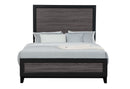 LISBON GREY/BLACK QUEEN BED, DRESSER, MIRROR AND NIGHTSTAND - My Sweet Home Furniture (Queens, NY)