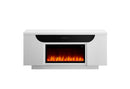 AILEEN WHITE 76" ENT UNIT W/LED, SPEAKERS, CRYSTAL AND POP-UP DOORS - My Sweet Home Furniture (Queens, NY)