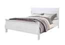 CHARLIE WHITE KING BED WITH LED, DRESSER, MIRROR AND NIGHTSTAND - My Sweet Home Furniture (Queens, NY)