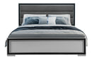 AMELIA GREY/BLACK QUEEN BED, DRESSER, MIRROR AND NIGHTSTAND - My Sweet Home Furniture (Queens, NY)