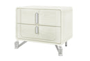 LYRA BEIGE NIGHTSTAND WITH USB - My Sweet Home Furniture (Queens, NY)