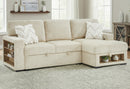 U0222 IVORY PULL OUT SOFA BED WITH SPEAKER AND 2 PILLOWS - My Sweet Home Furniture (Queens, NY)