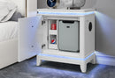 ALINA WHITE FULL BED GROUP WITH LED, COOLER, SPEAKER AND USB - My Sweet Home Furniture (Queens, NY)