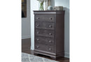 POMPEI METALLIC GREY QUEEN BED W/LED, DRESSER, MIRROR AND NIGHTSTAND - My Sweet Home Furniture (Queens, NY)