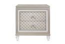 PARIS CHAMPAGNE NIGHTSTAND - My Sweet Home Furniture (Queens, NY)