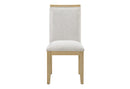 D1248 NATURAL DINING CHAIR KIT OF 2 - My Sweet Home Furniture (Queens, NY)