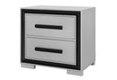 AMELIA GREY/BLACK KING BED, DRESSER, MIRROR, NIGHTSTAND - My Sweet Home Furniture (Queens, NY)