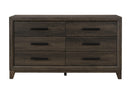 HARMONY BROWN DRESSER - My Sweet Home Furniture (Queens, NY)