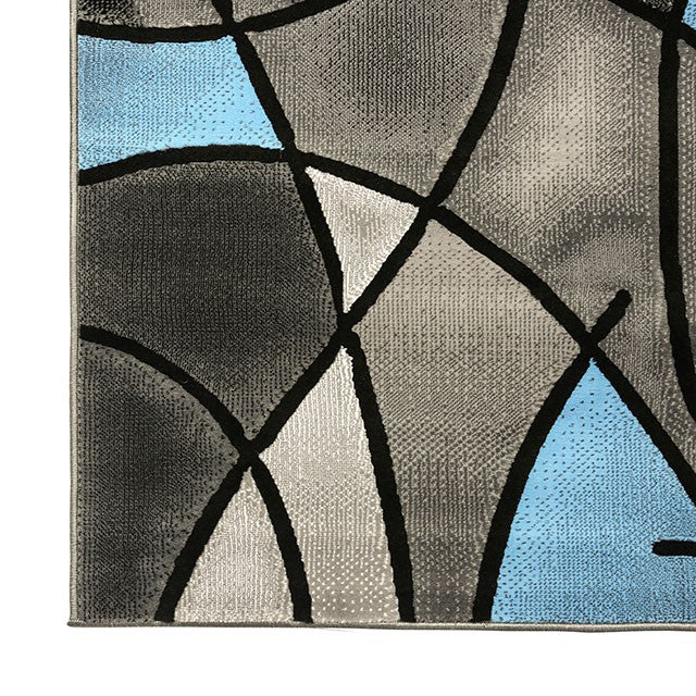 Sivas Charcoal Blue 8' X 10' Area Rug - My Sweet Home Furniture (Queens, NY)