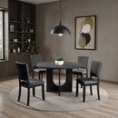 Oberto Upholstered Side Chair (4/Ctn) - My Sweet Home Furniture (Queens, NY)