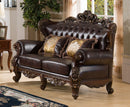 Cosmos Vanessa Loveseat in Dark Walnut image