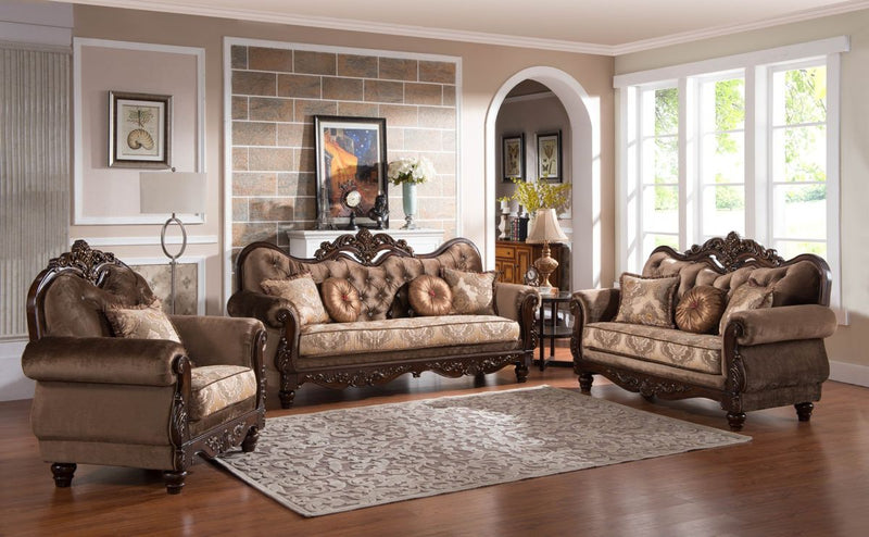 Cosmos Zoya Chair in Dark Walnut